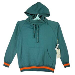 Black Jack Men's Atlantic Deep Fleece Ninja Hoodie Sweatshirt Size Small NWT